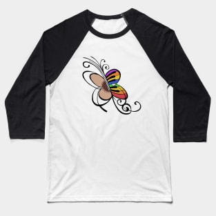 Music Butterfly Baseball T-Shirt